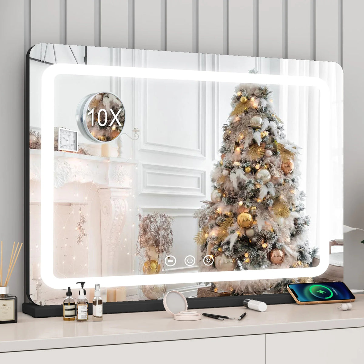 Extra Large Hollywood Vanity Mirror Led Lights Color