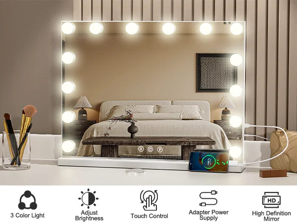 Led Light Hollywood Makeup Mirror Vanity Light Mirror