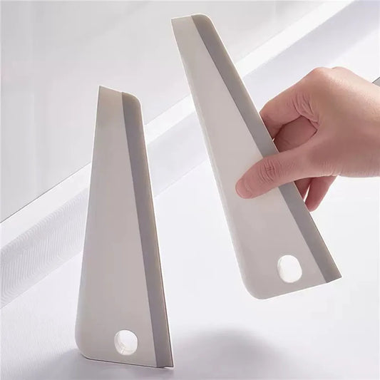 Piece/2 Squeegee Handheld Glass Wiper Bathroom Mirror Scraper