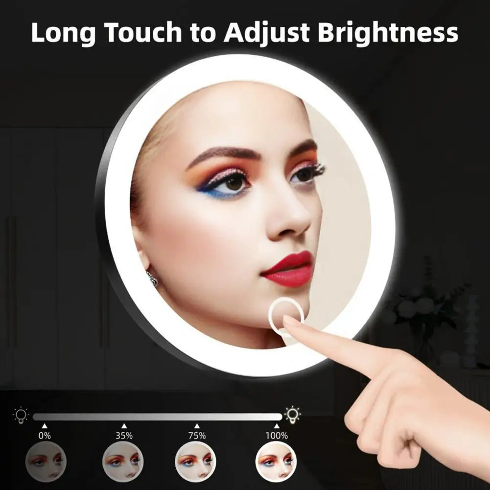 10/20/30x Magnifying Mirror Led Light Tweezers 360 Degrees