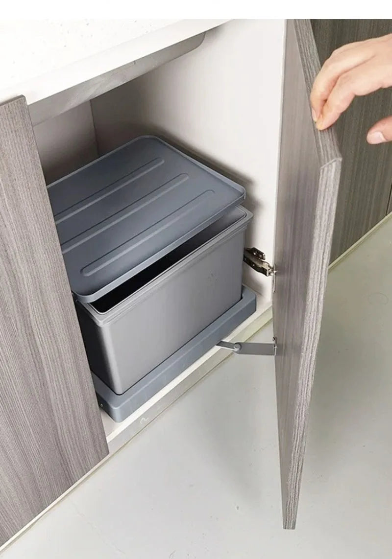 Sink Cabinet Door Connect Waste Bins Creative Waterproof