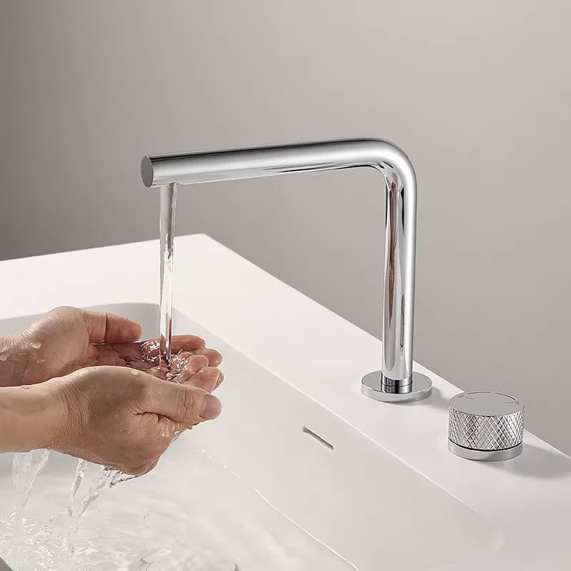 Basin Sink Faucet Deck Mounted Cold Water Mixer