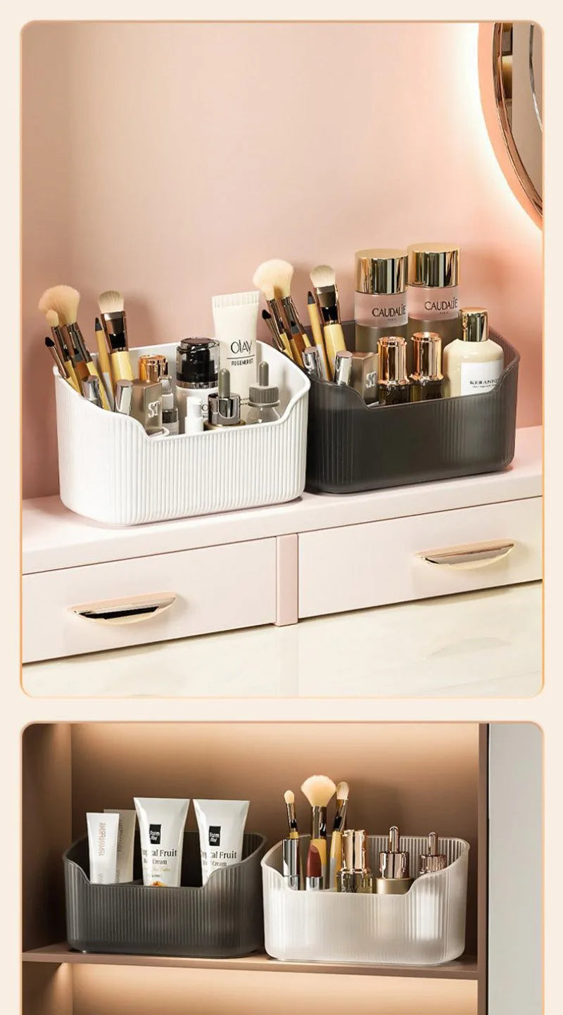 Large Capacity Cosmetic Storage Box Makeup Organizer Bathroom