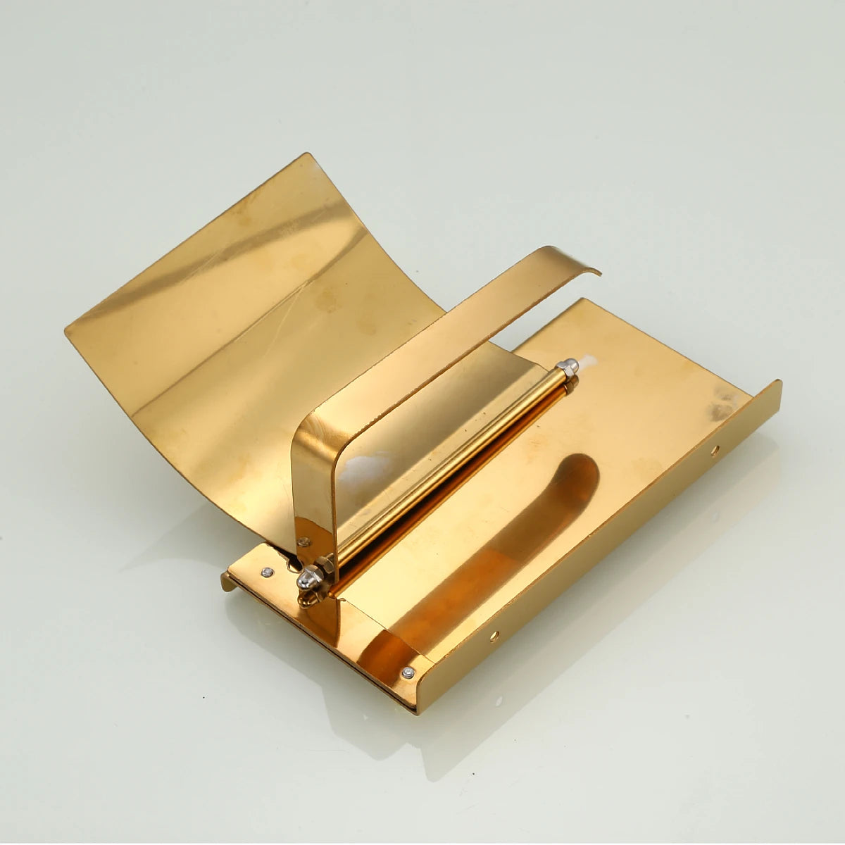 Stainless Steel Roll Paper Holder Mobile Tissue Holder