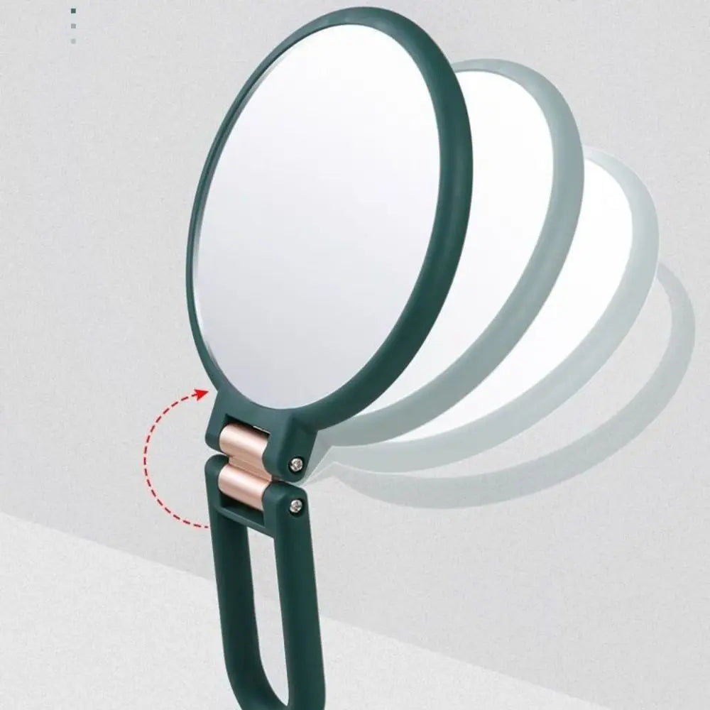 5/10/15x Handheld Mirror Rotation Adjustable Makeup Mirror Double