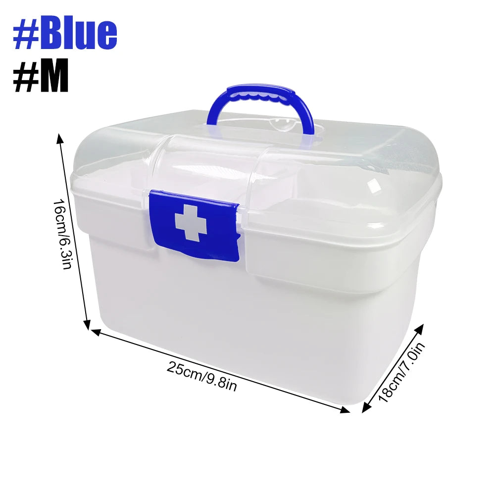 1pcs 2-Tier Medicine Organizer - Medicine Cabinet Handle
