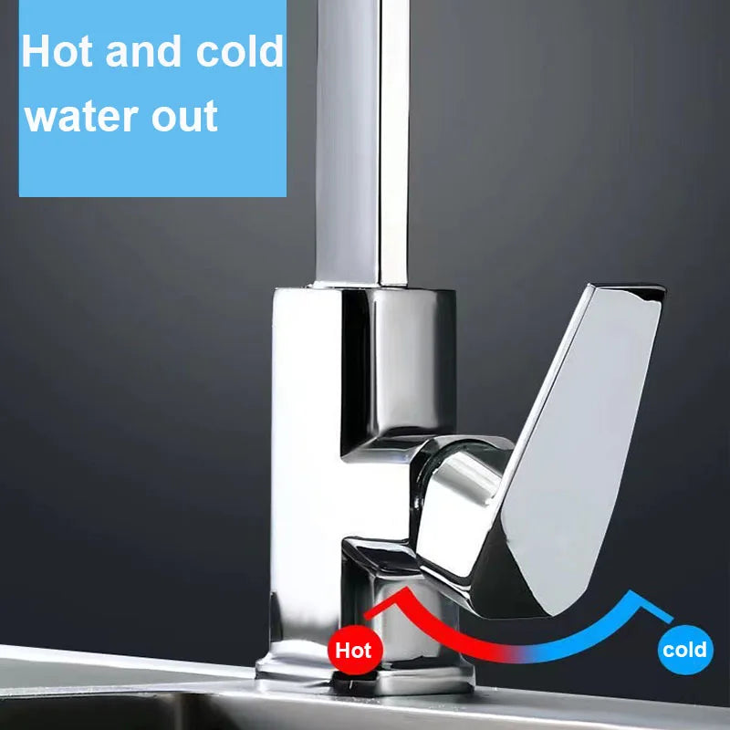 Sink Faucet Copper Alloy Bathroom Basin Faucet Sink
