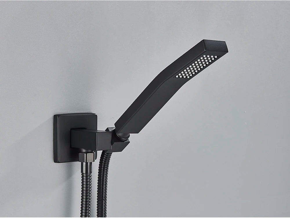 Poiqihy Golden Handshower Head 150cm Stainless Steel Shower