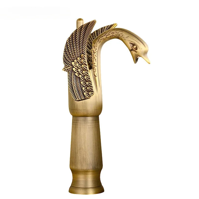 Golden Swan Bathroom Basin Faucet Deck Installation Mixer