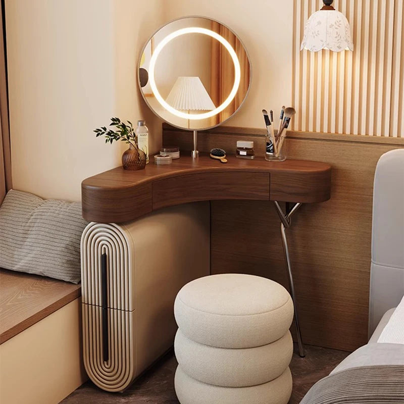 Vintage Unique Vanity Table Aesthetic Elegant Beauty Premium