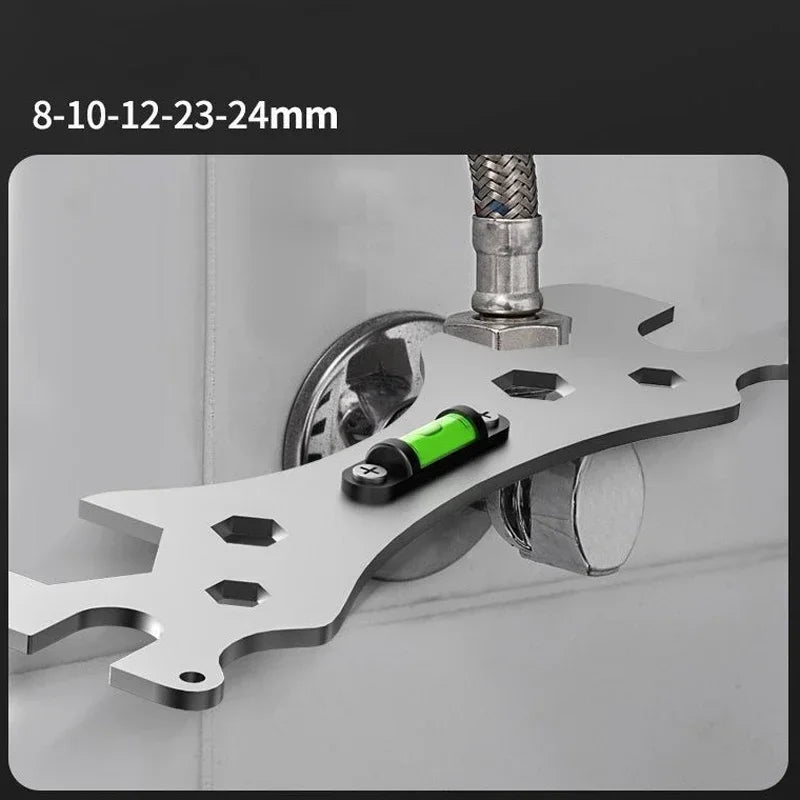 Special Wrench Level Shower Faucet Installation Bathroom Level