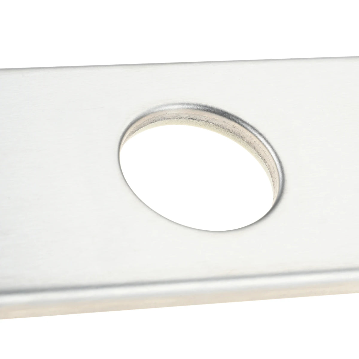 1pc Faucet Cover Plate Stainless Steel Deck Plate