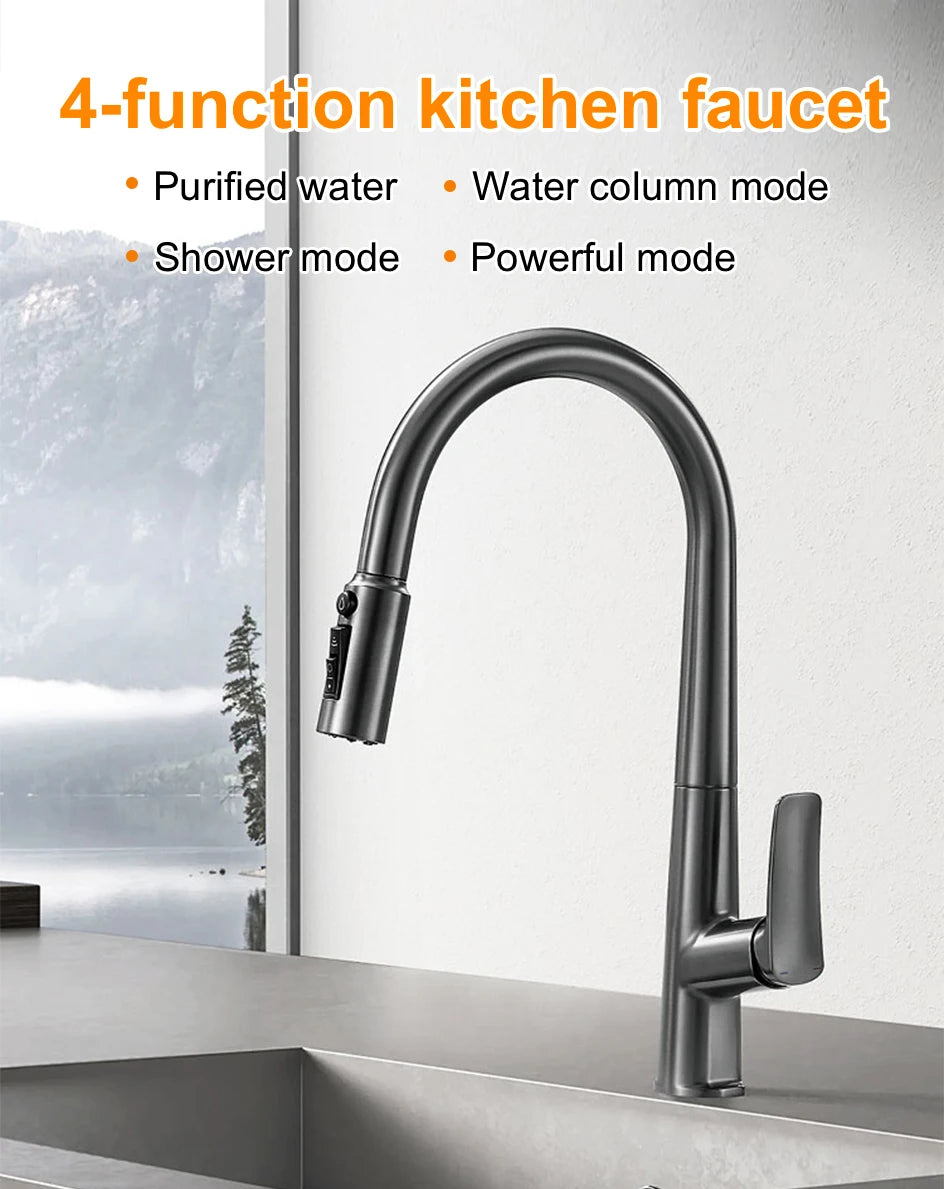 Vgx Filter Water Faucet Dual Spout Pure Drinking