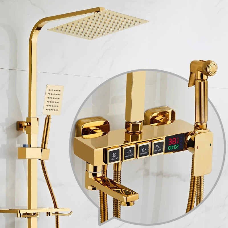 Digital Bathroom Shower Quality Brass Cold Bathroom Mixer