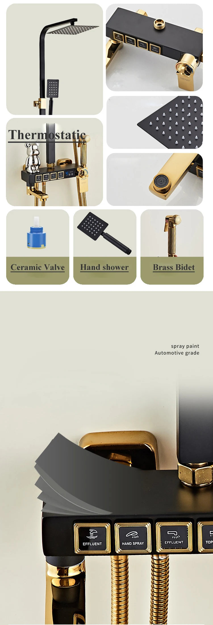 Digital Bathroom Shower Quality Brass Cold Bathroom Mixer