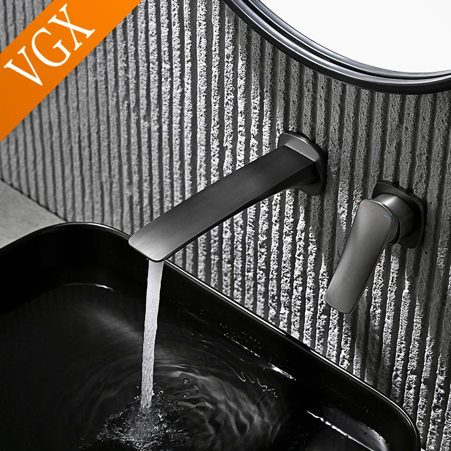 Vgx Concealed Bathroom Faucets Embedded Cartridge Basin Mixer