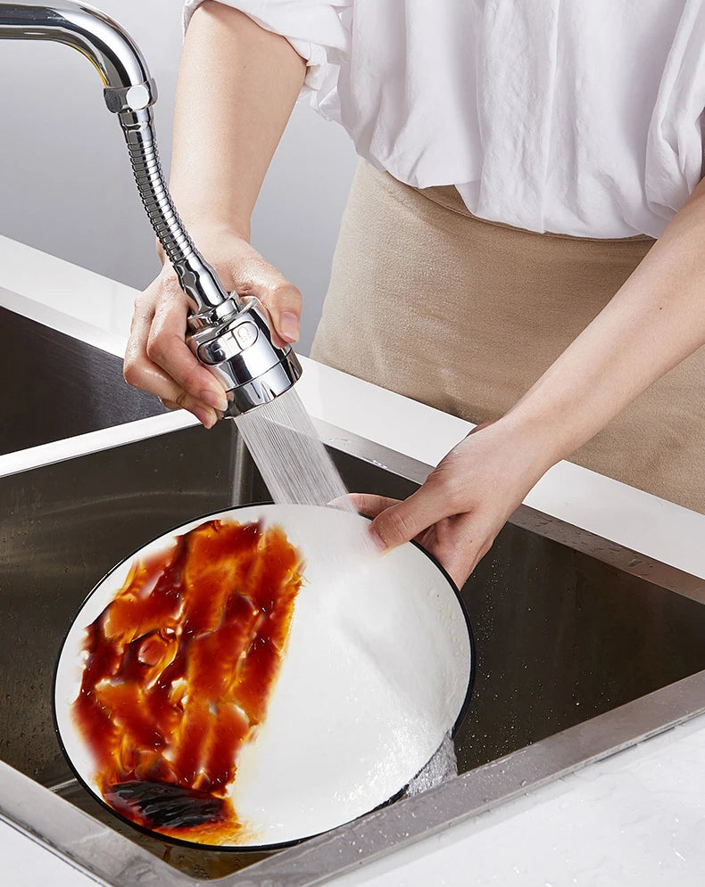 Faucet Extender 360 Degree Rotary Sink Faucet Bubbler