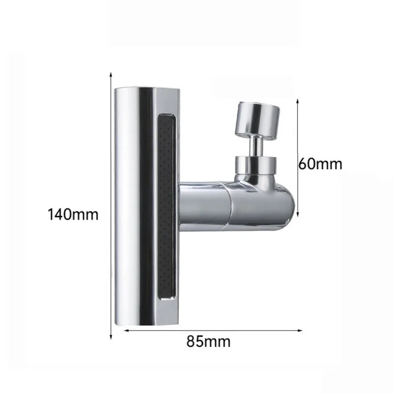 Swivel Waterfall Faucet Four-Speed Adjustable Faucet Swivel