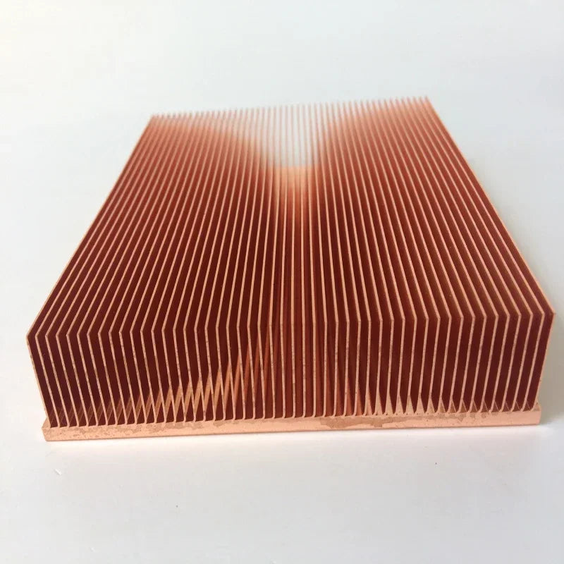 Pure Copper Heatsink Skiving Fin Diy Heat Sink