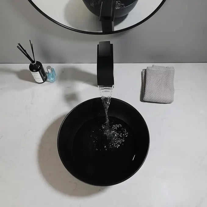 Kemaidi Bathroom Sink Vessel Sink Basin Above Counter