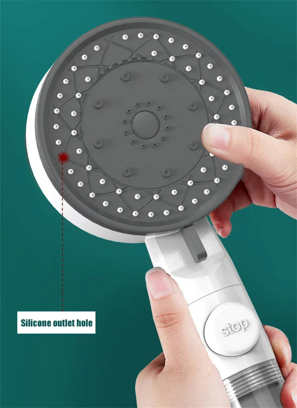 High Pressure Shower Head Handheld Bathroom Shower Filter