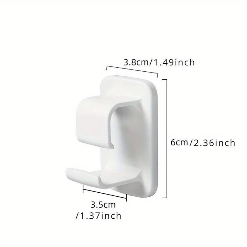 2pcs Wall-Hung Washbasin Hook Bathroom Rack Basin Storage