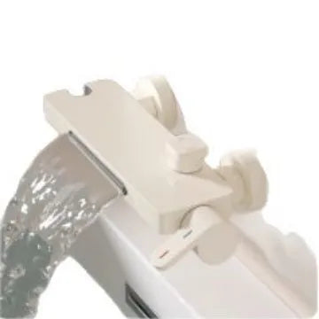 Cream Style Solid Brass Wall Mounted Bathtub Faucet