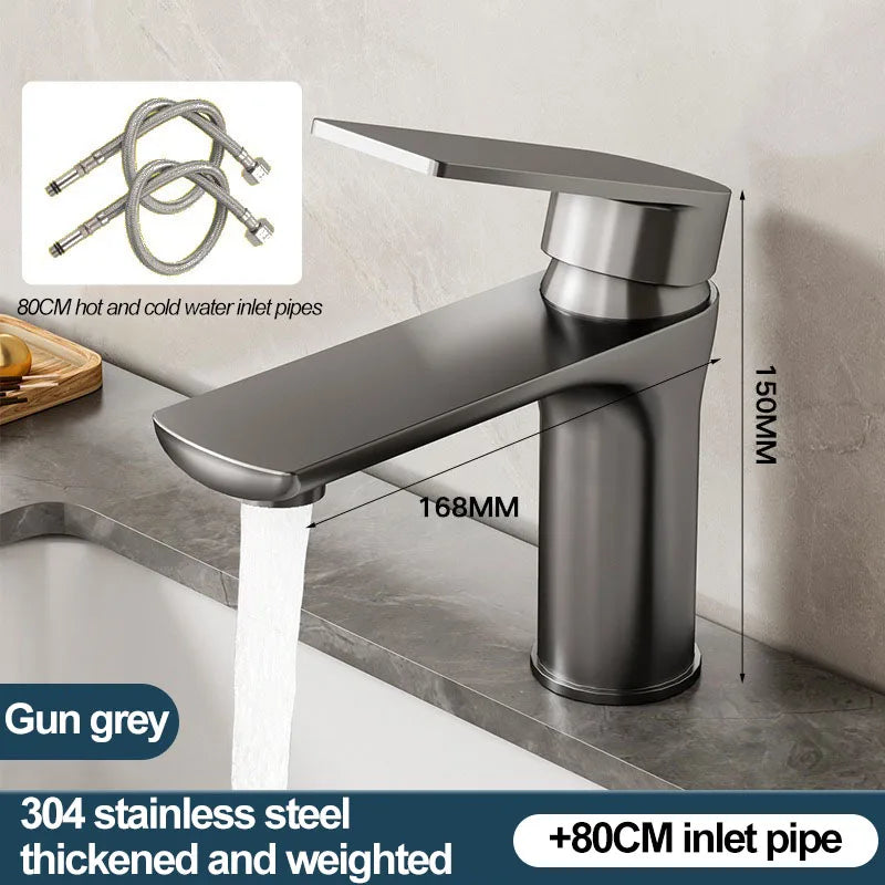 Stainless Steel Faucet Cooling/ Cold Universal Type Suitable