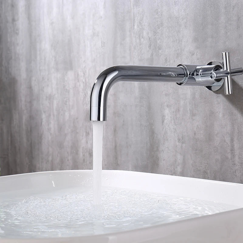 Bangpu Bathroom Wall Mounted Long Mop Pool Faucet