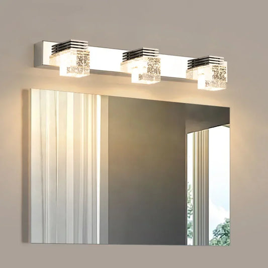 Modern Led Wall Lamp Crystal Sconce Living Dining