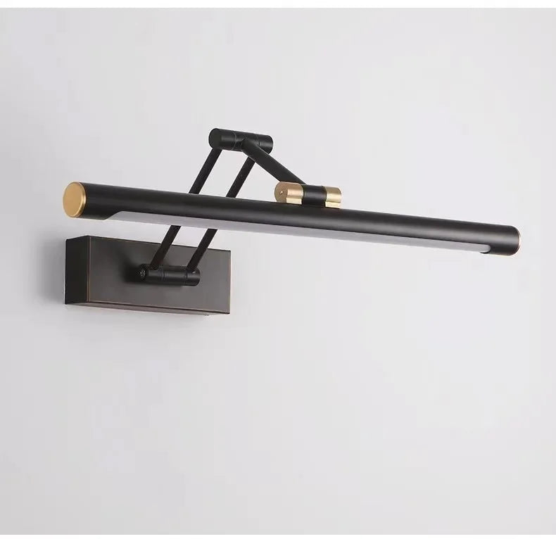 Mirror Front Light Bathroom Mirrors Cabinet Foldable Telescopic