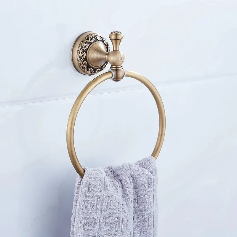 Brass Bathroom Series Modern Bath Accessoriestowel Ring Toilet