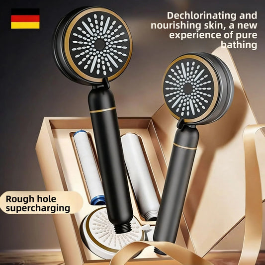 High Pressure Filter Shower Head Chlorine Removal Skin
