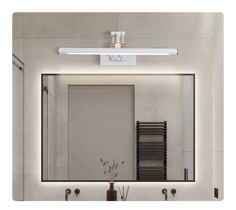 Led Bathroom Vanity Light Adjustable Swing Arm Mirror
