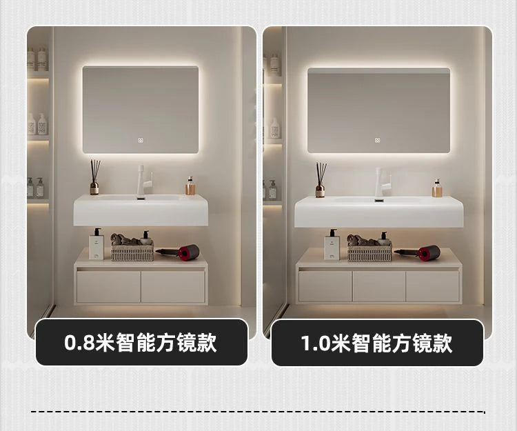 Bathroom Furniture Skin Sensor Bathroom Vanity Cabinet Sink