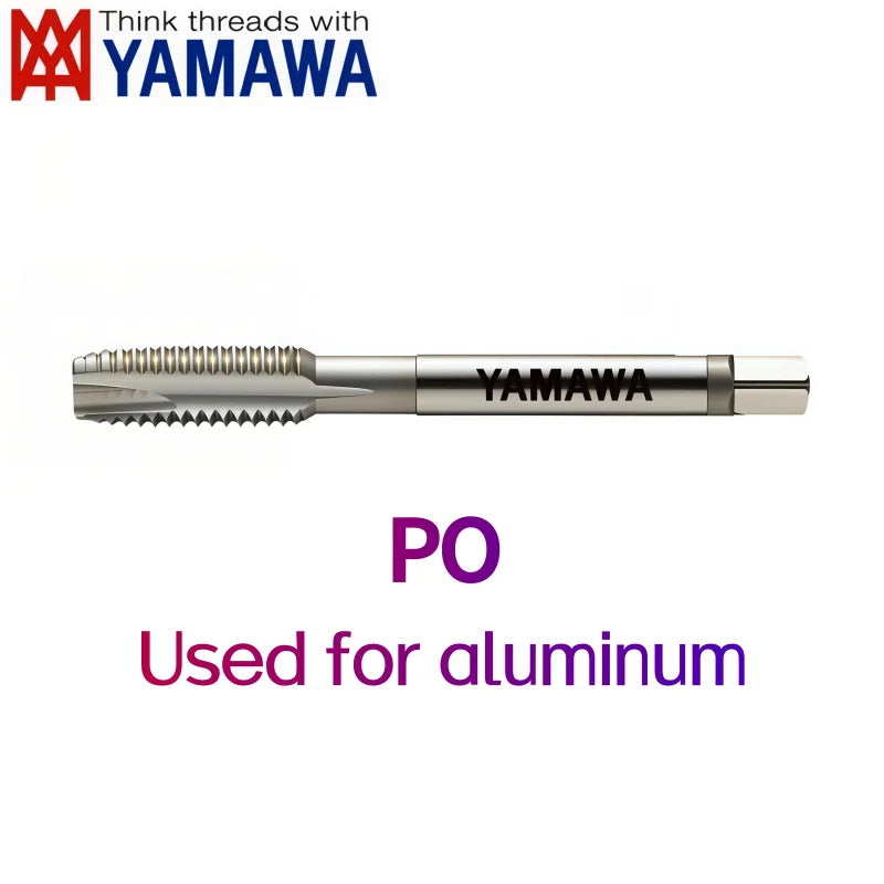 Japanese Yamawa Metric Spiral Fluted Tap Black Stainless