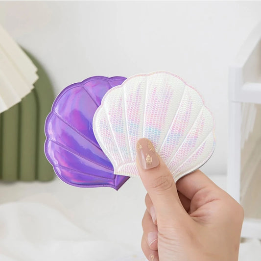 Dream Laser Color Shell Shape Makeup Mirror 2x