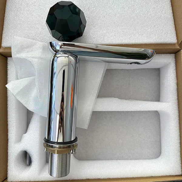 Gray Basin Faucet Brass Sink Mixer Tap &