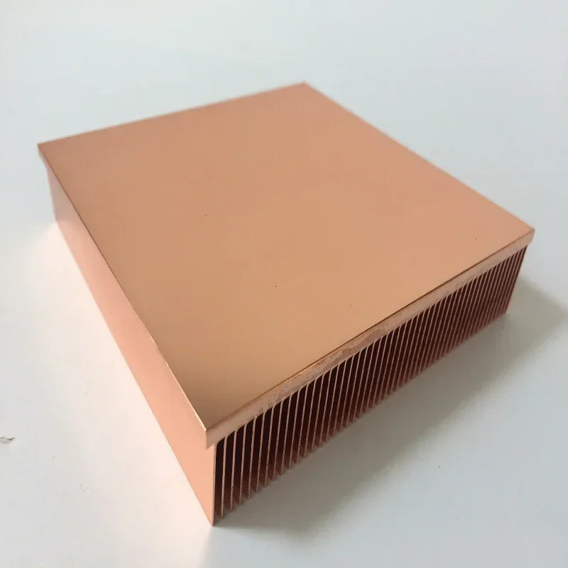 Pure Copper Heatsink Skiving Fin Diy Heat Sink