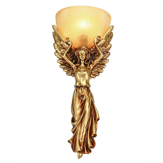 Retro Angel Girl Wall Lamp Led Lighting Fixtures