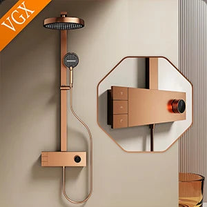 Vgx Concealed Thermostatic Shower System Temperature Digital