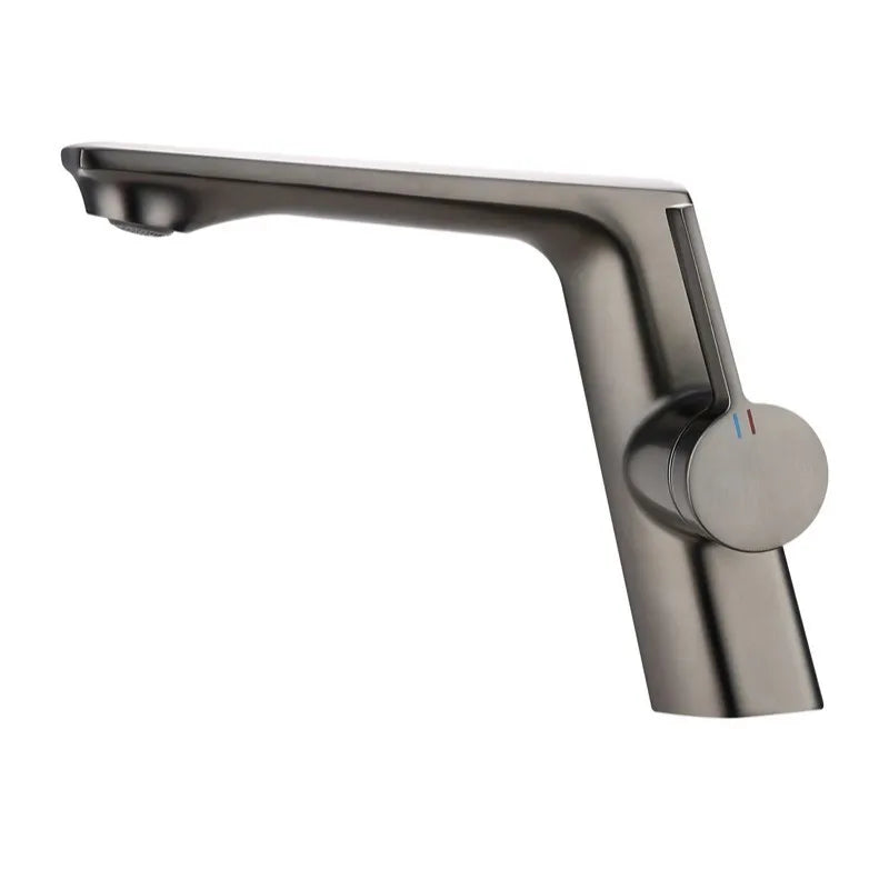 Modern Bathroom Sink Faucet Brass White Or Brushed
