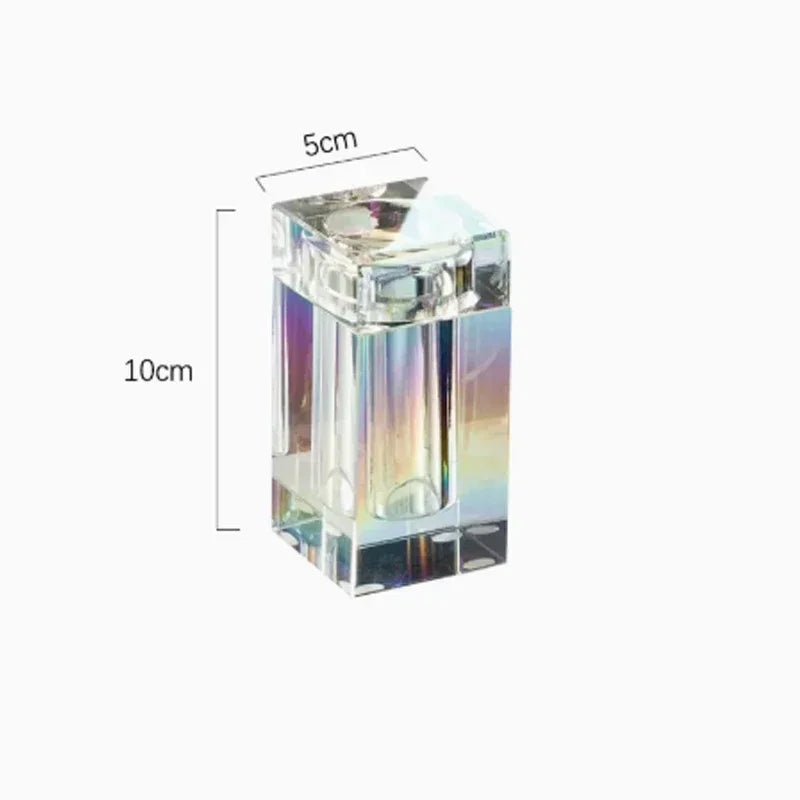 Light Luxury Crystal Glass Bathroom High End Shampoo
