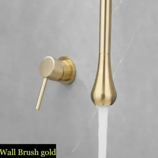 Water Drop Hang Ceiling Faucet Bathroom Basin Bathtub