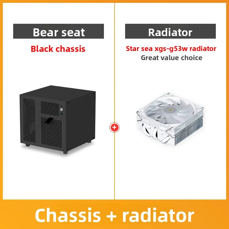 Ursa Minor 4-Bay Nas Chassis Sfx Power Supply