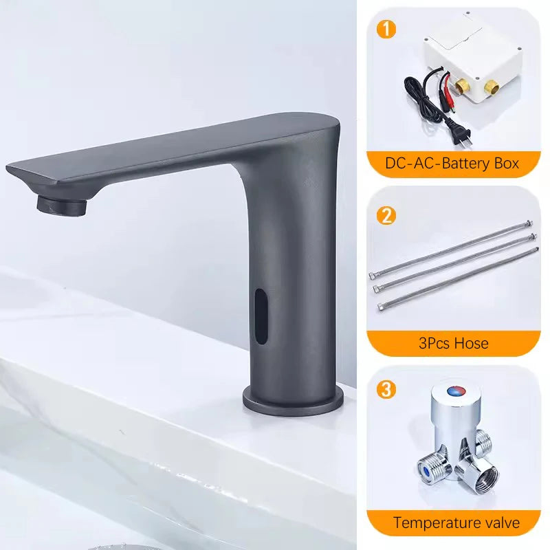 Oxg Automatic Sensor Touchless Bathroom Faucet Modern Basin