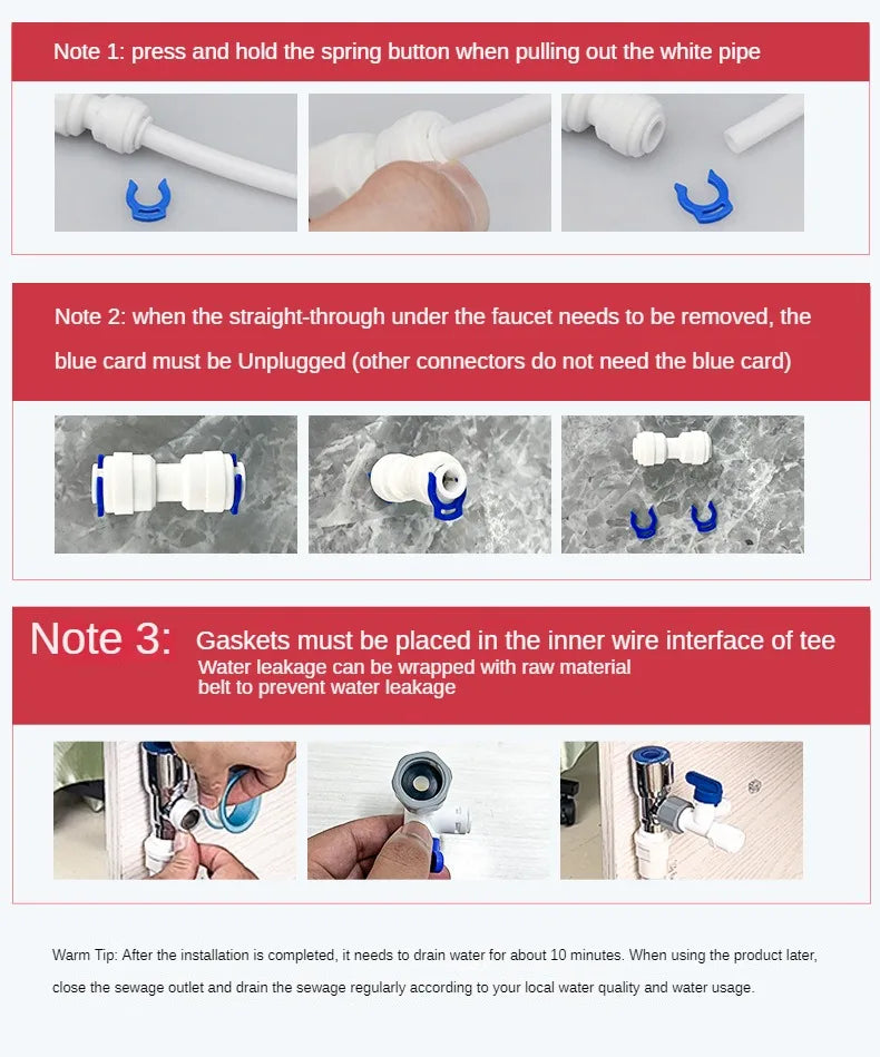 01 Ultra Water Filtration System Under Sink 6-Stage