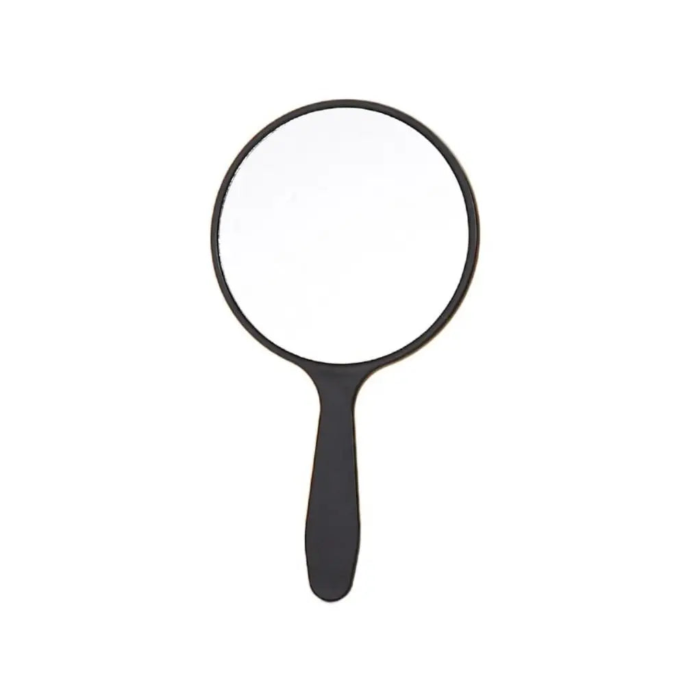 Diy Makeup Mirror Cute Handle Small Round Handheld