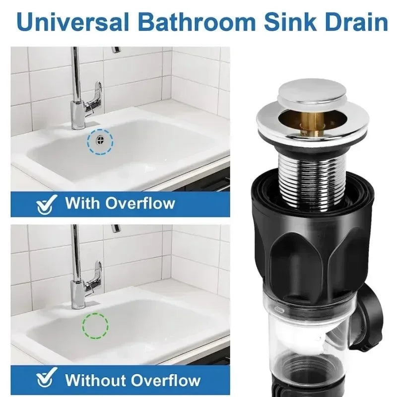 1pc Washbasin Drain Pipe Insect Proof Odor Proof