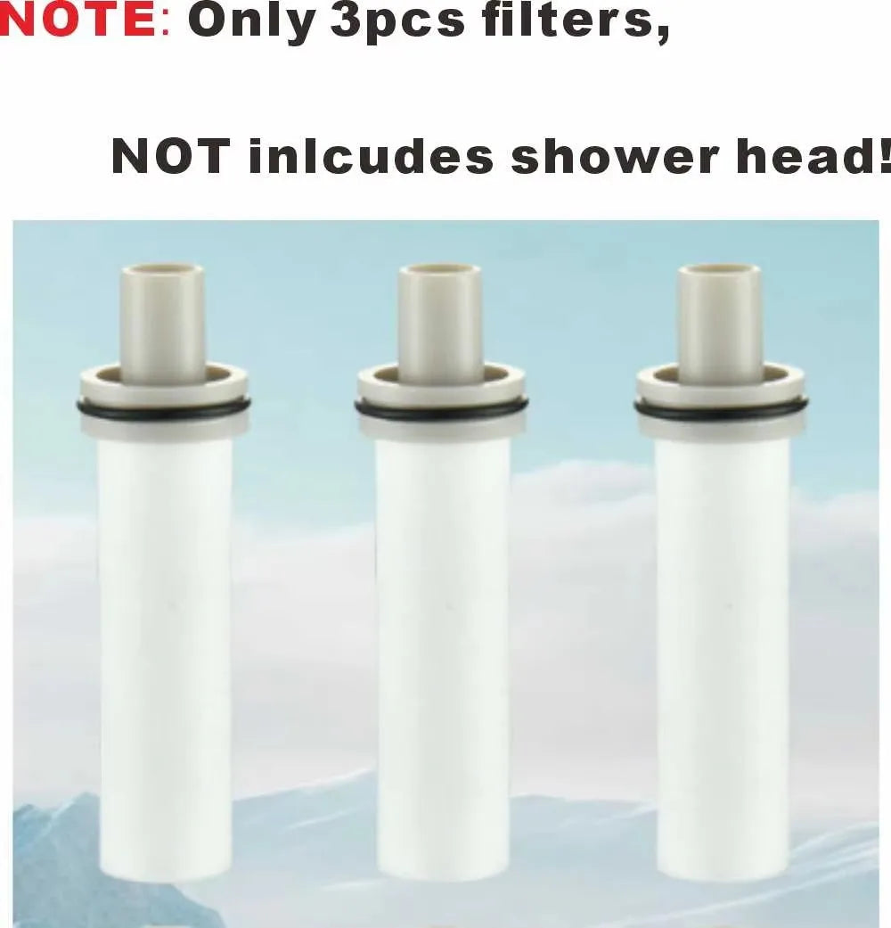 Pressurized Filter Shower Water Purifying Antibacterial Nozzle